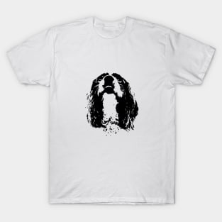 Cavalier King Charles Spaniel Minimalist T-Shirt